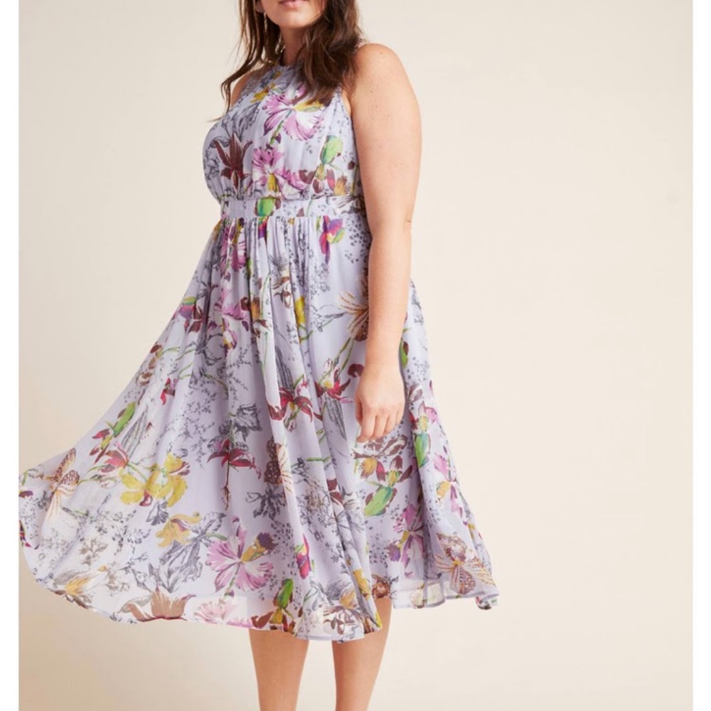 Anthropologie + Hermia Midi Dress size 16